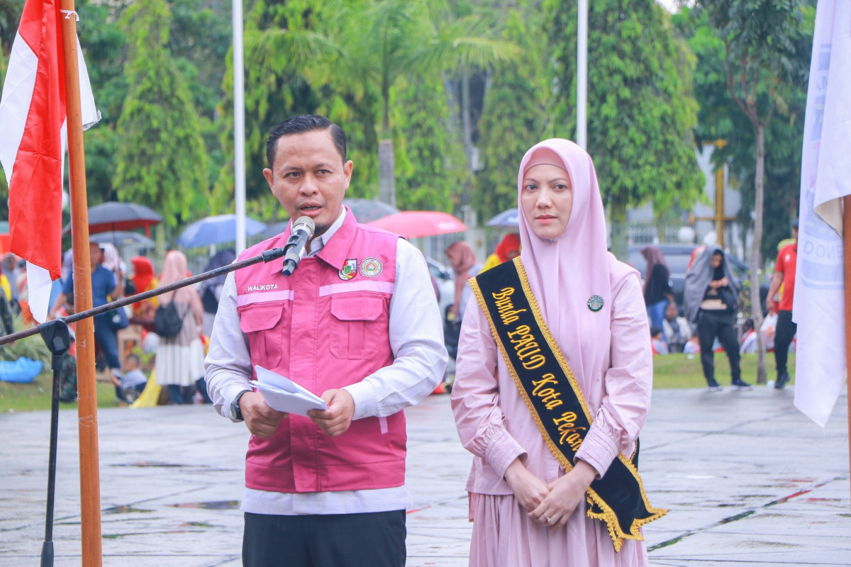 Walikota Pekanbaru Buka Acara Gebyar TK Se-Kota Pekanbaru