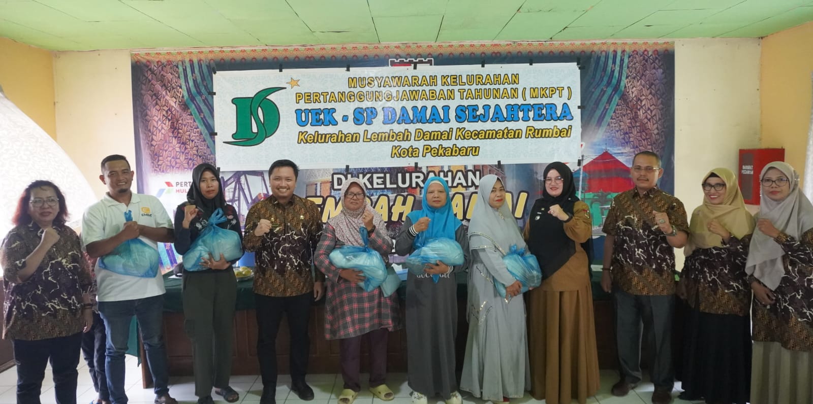 Simpan Pinjam Terbaik Tiga di Pekanbaru, Dana Bergulir UEK SP Damai Sejahtera Capai Rp 9,8 Miliar