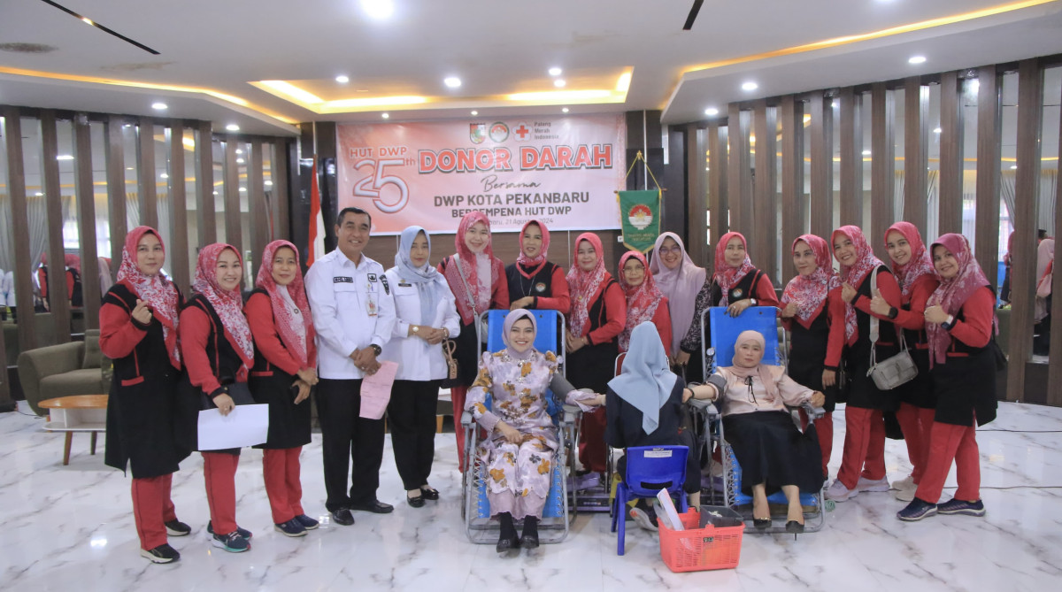 Rangkaian HUT Ke-25, DWP Gelar Donor Darah