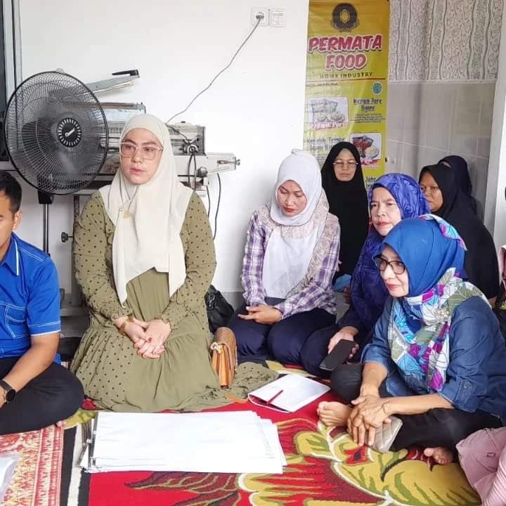 Nofrizal Silaturahmi bersama Pelaku UMKM Kelurahan Sri Meranti