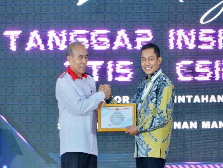 Tingkatkan Keamanan Siber Daerah, Pemkab Kampar Ikuti Launching Computer Security Incident Response Team (CSIRT) Tahap IV di Kantor BSSN RI.