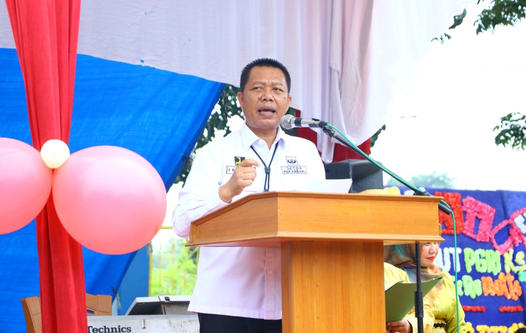 Rangkaian HUT ke-78 PGRI, Sekdako Sampaikan Peran Guru Ciptakan Generasi Emas