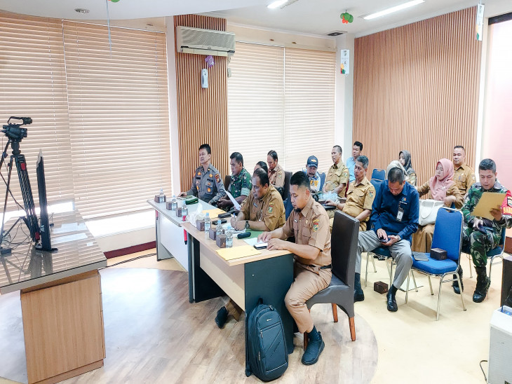 Masuki Akhir Bulan November 2024, Pemkab Kampar Ikuti Zoom Meeting Dengan Kemendagri Terkait Perkembangan Inflasi.