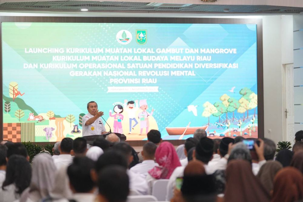 Gubri Luncurkan Kurikulum Merdeka Muatan Lokal Budaya Melayu Riau