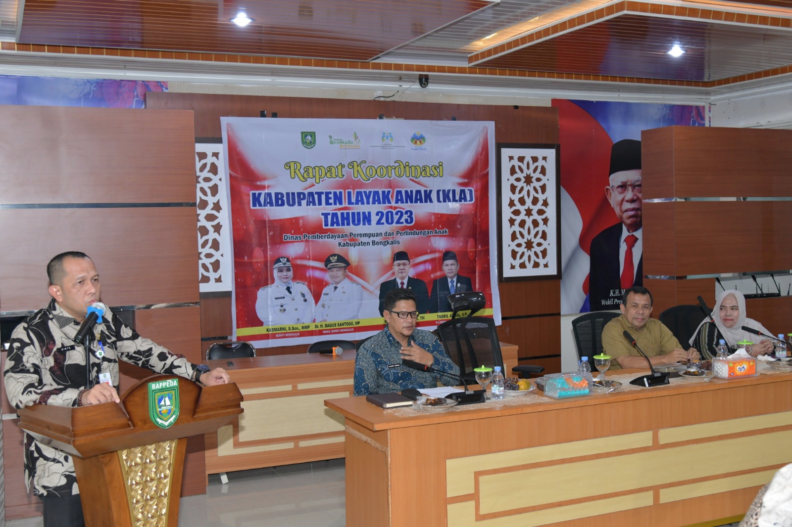 Bupati Kasmarni Apresiasi Atas Peningkatan KLA Bengkalis Dari Peringkat Anak Pratama Menjadi Madya