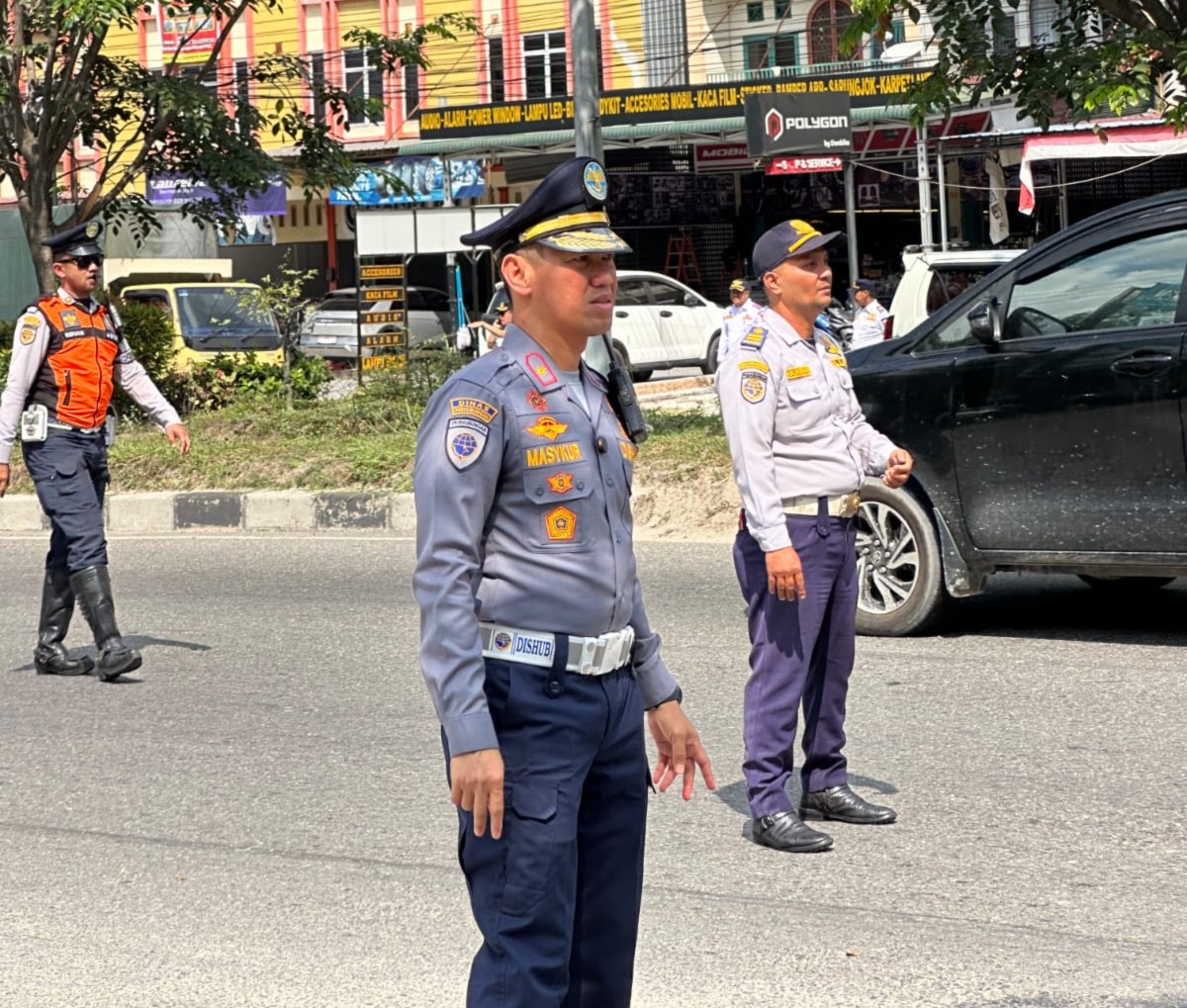 Razia di Jalan SM Amin, Tim Gabungan Dishub Pekanbaru Jaring 16 Truk Odol