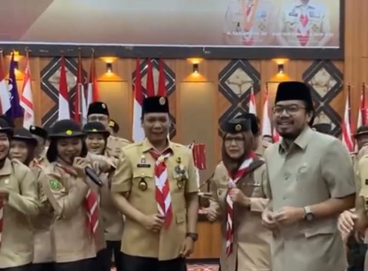 Ginda Burnama Selaku Wakil Ketua DPRD Pekanbaru Dorong Semangat Patriotisme pada Hari Pramuka ke-62