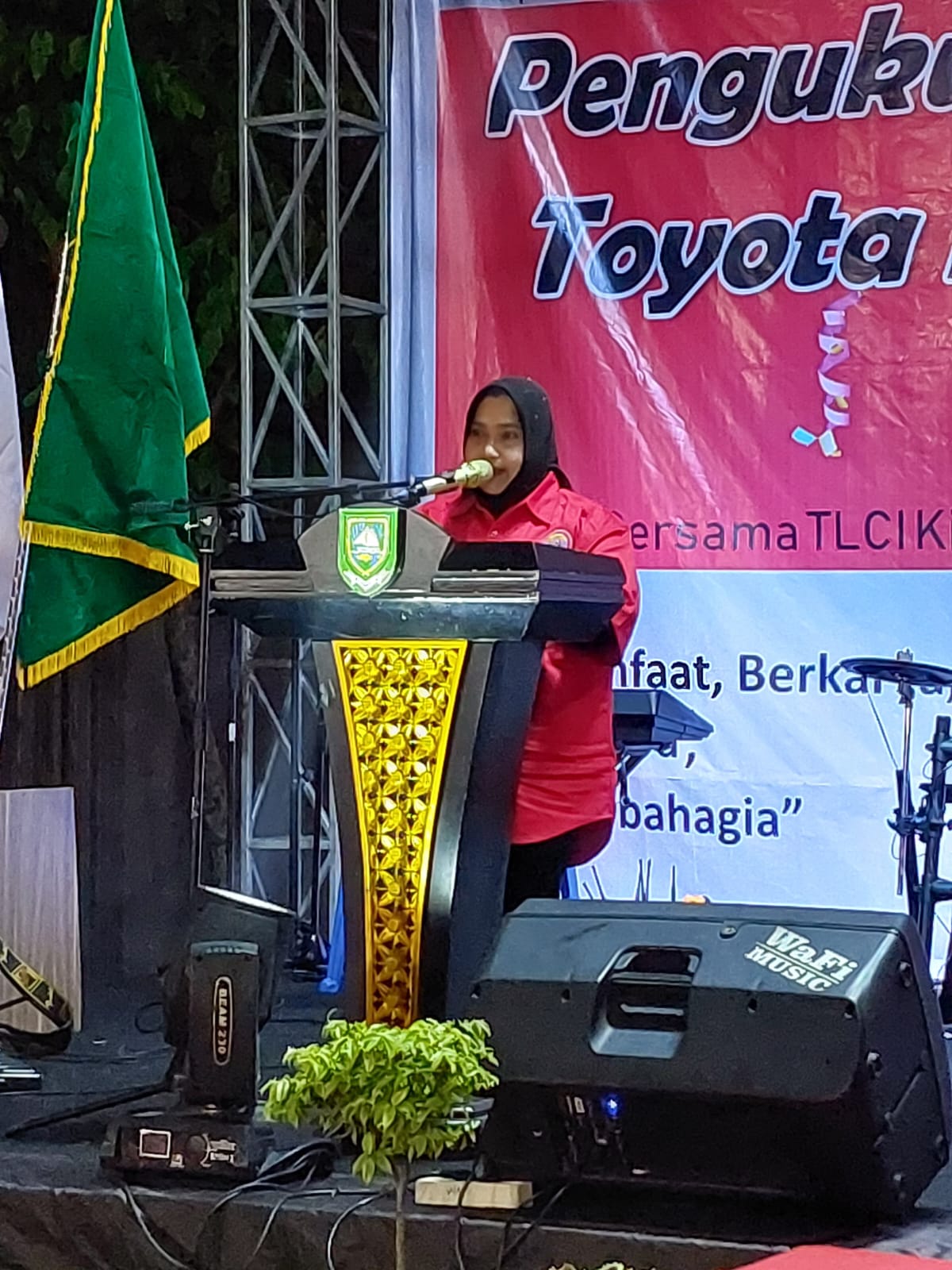 Bupati Bengkalis Kasmarni Hadiri Pelantikan TLCI Chapter #29