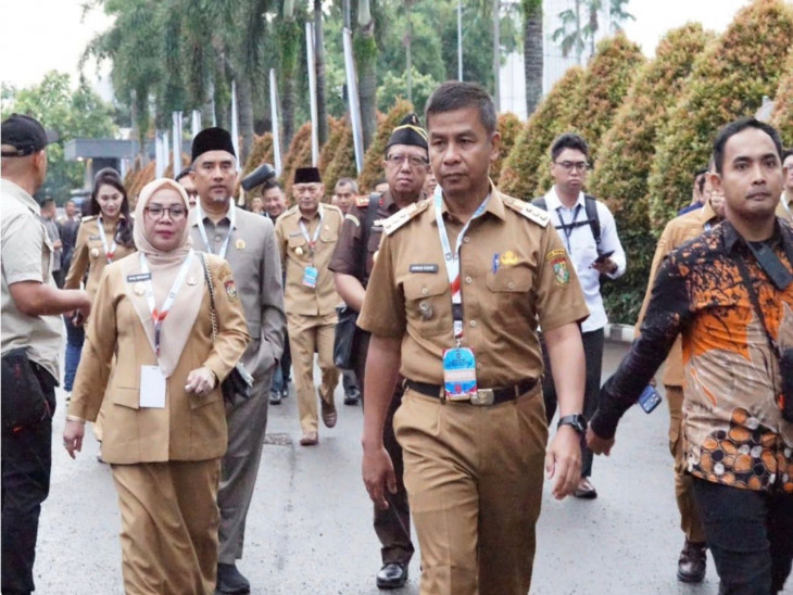 Bupati dan Wakil Bupati Kampar Hadiri Rakornas Pemerintah Pusat Daerah Tahun 2026 di Bogor