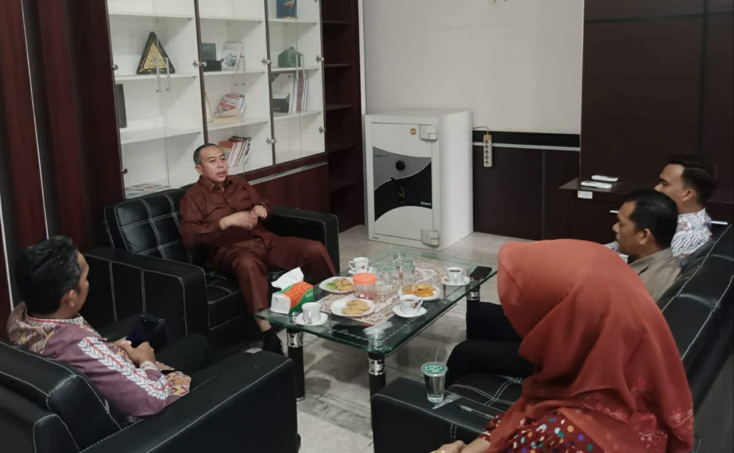 Badan Kesbangpol Pekanbaru Kordinasi dengan KPU Pekanbaru Terkait Pemilu 2024