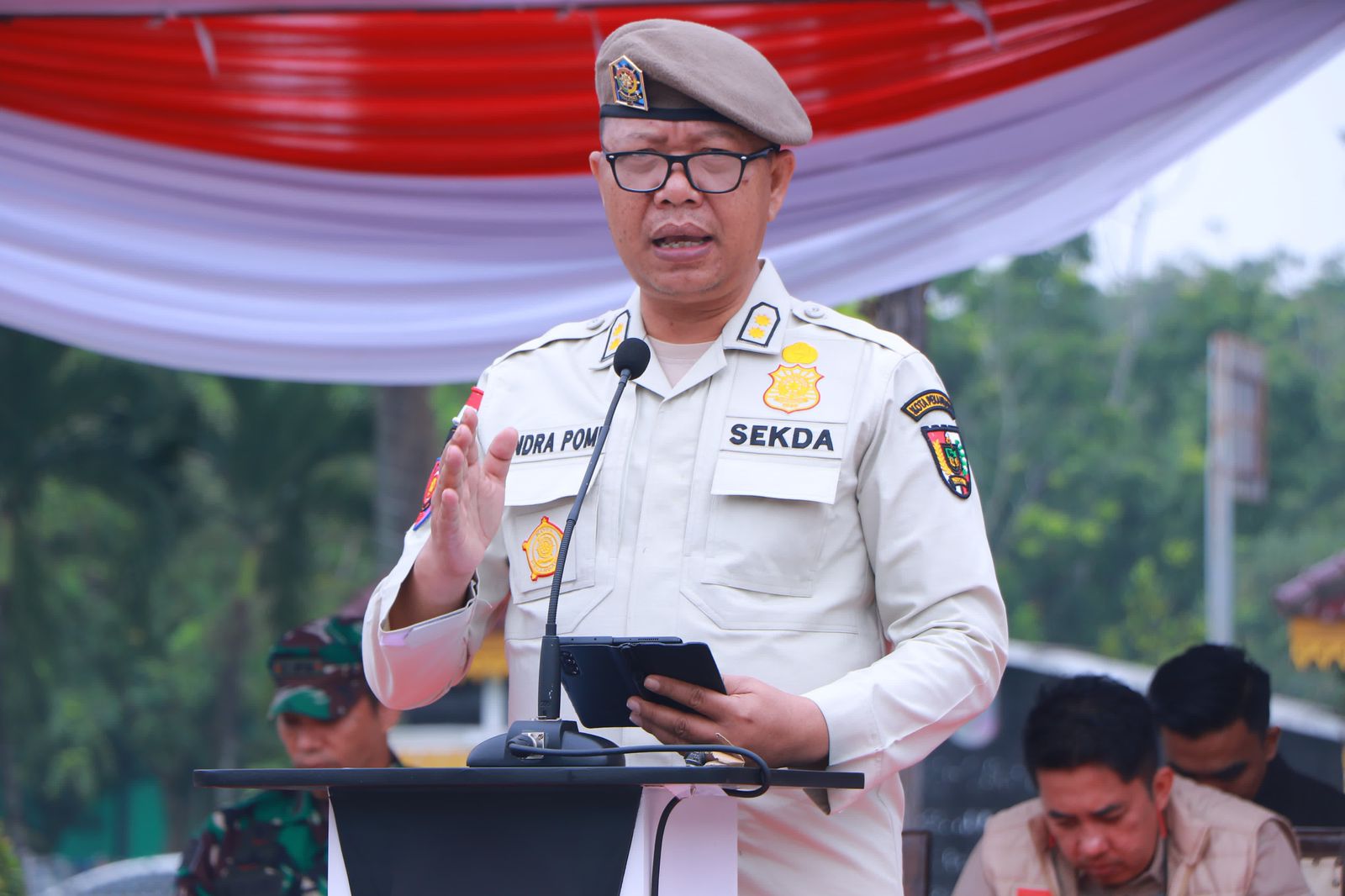 Sekdako Pekanbaru Ikuti Apel Siaga Panwaslu Jelang Minggu Tenang Pilkada