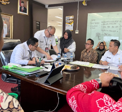 Keputusan Evaluasi Ranperda dan Ranperbup Perubahan APBD Kab. Bengkalis TA. 2023 Tidak Ditandatangani Gubernur, TAPD Konsultasi ke Kemendagri