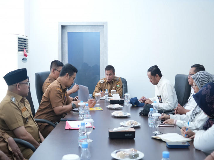 Gesa pembangunan dan penataan Bangunan, Prasarana dan kawasan, Bupati Kampar Adakan Silaturahmi dengan Kepala BPBPK Provinsi Riau